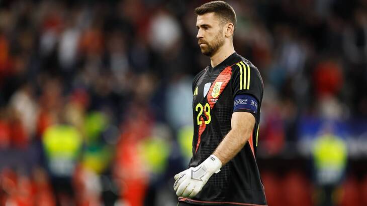 Унаи Симон — вратарь сборной Испании