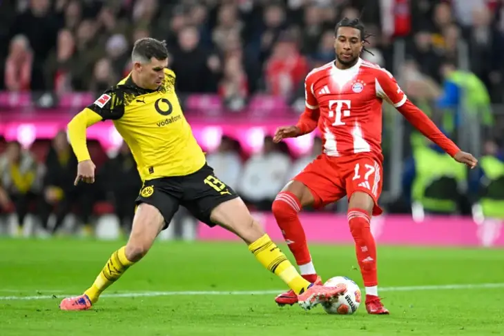 Первые минуты Дер-классикер