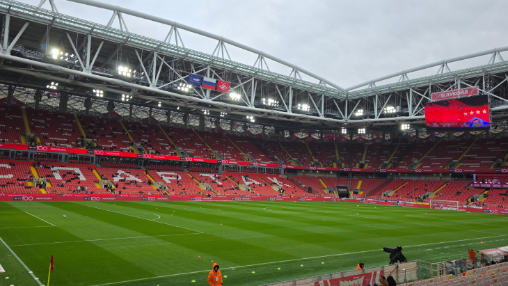 «Лукойл Арена» перед матчем