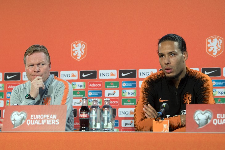 Рональд Куман и Вирджил ван Дейк