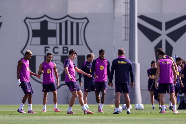 Тренировка «Барселоны»
