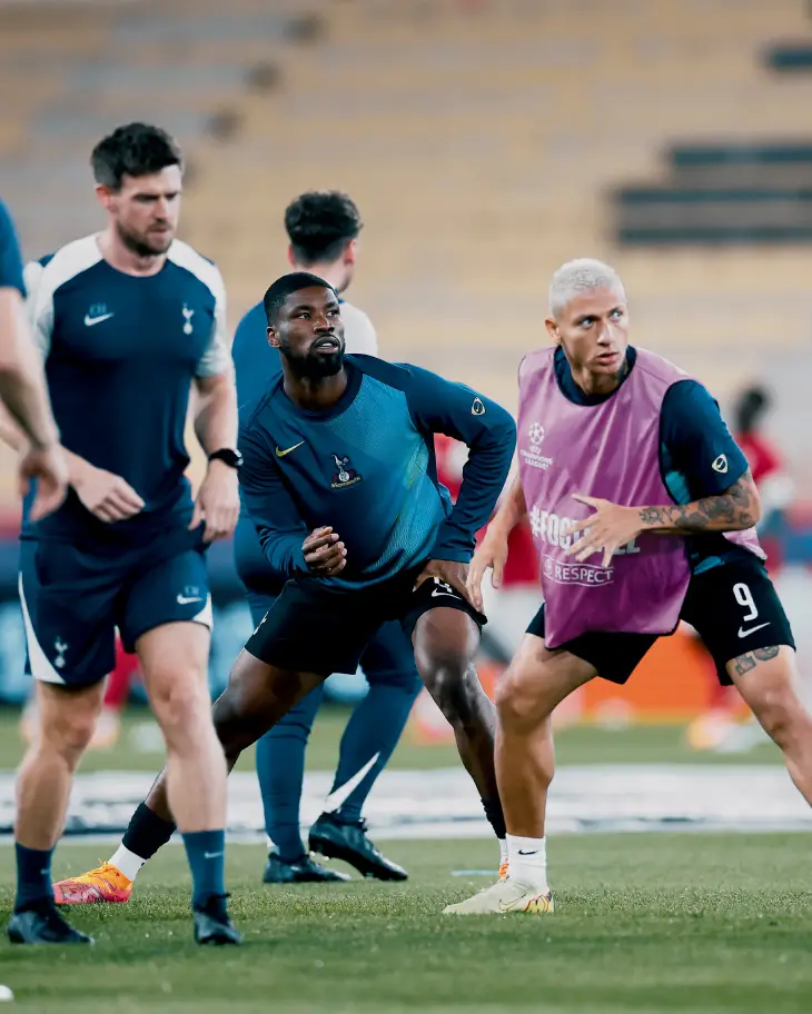 Разминка «Тоттенхэма»