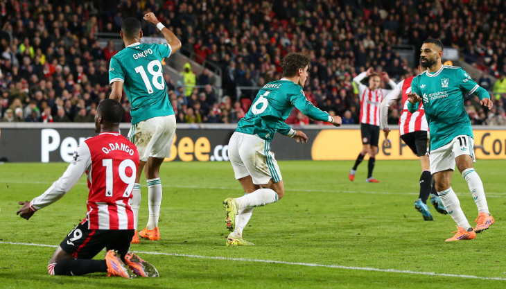 Милош Керкез после забитого гола