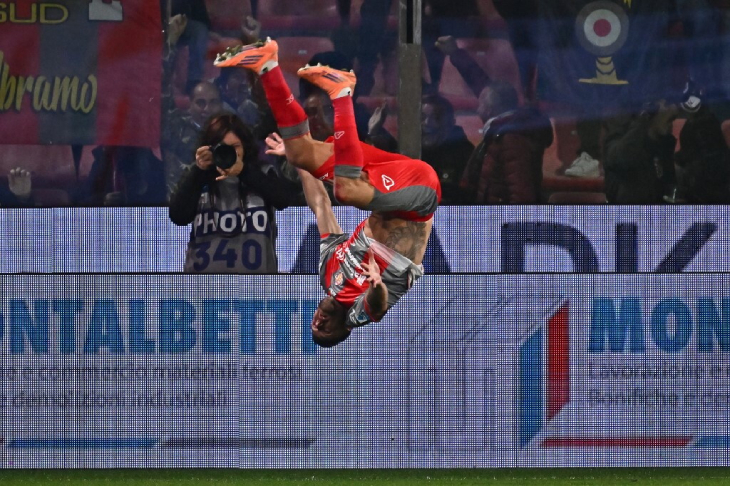 Фирменное празднование Джейми Варди