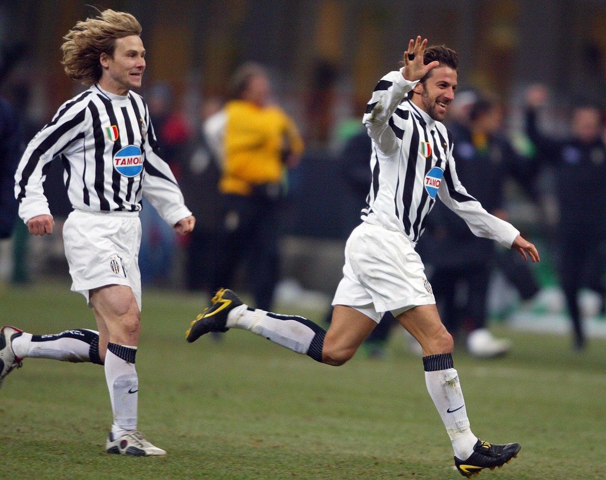 Павел Недвед и Алессандро Дель Пьеро