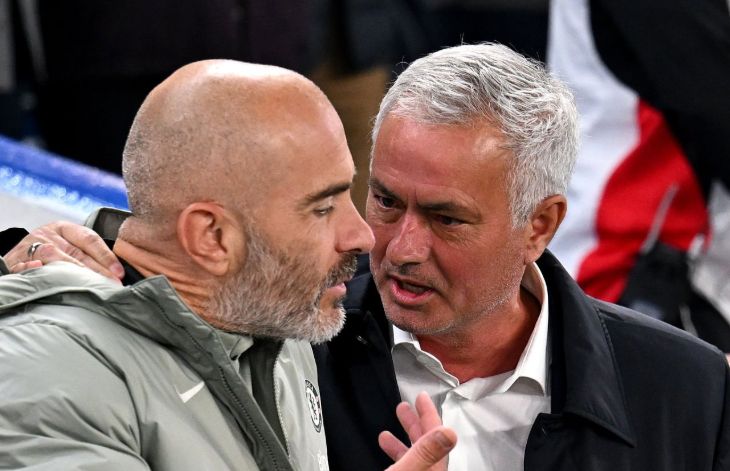 Энцо Мареска и Жозе Моуринью