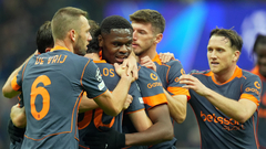 Игроки «Интера» празднуют гол