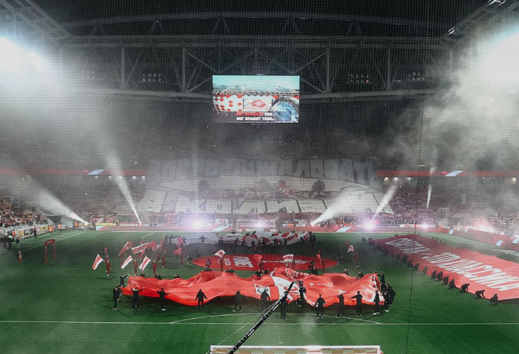 «Лукойл Арена» перед матчем