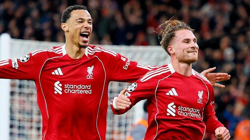 Юго Экитике и Алексис Макаллистер  