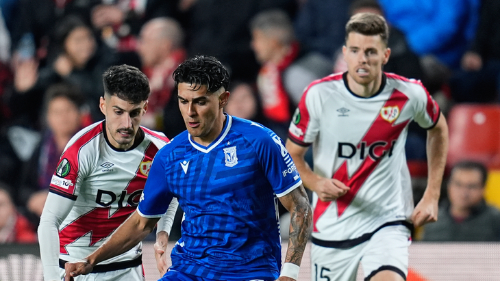 Фрагмент матча «Райо Вальекано» — «Лех»