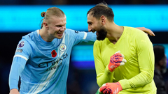 Эрлинг Холанн и Джанлуиджи Доннарумма