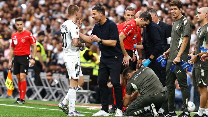 Франко Мастантуоно и Хаби Алонсо