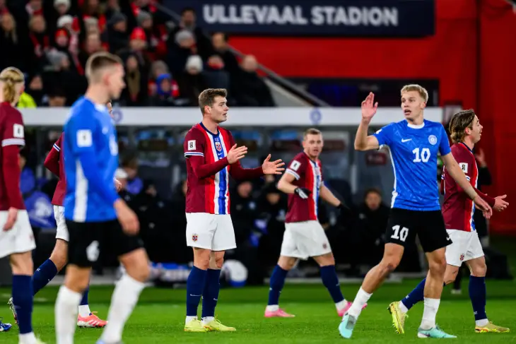 Норвегия — Эстония