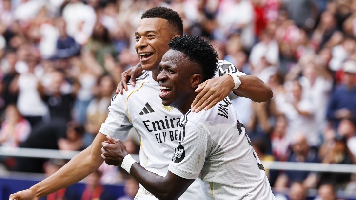 Килиан Мбаппе и Винисиус Жуниор