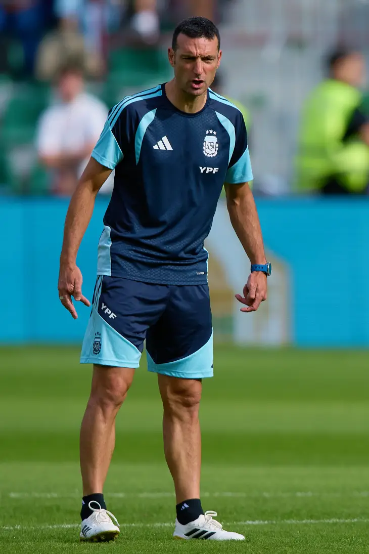 Разминка Аргентины