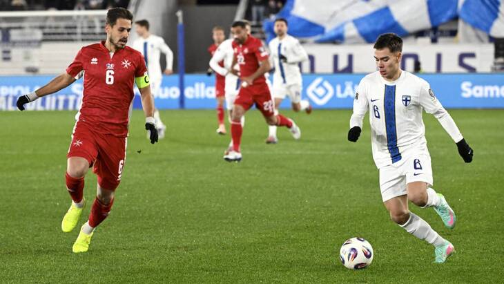 Финляндия — Мальта