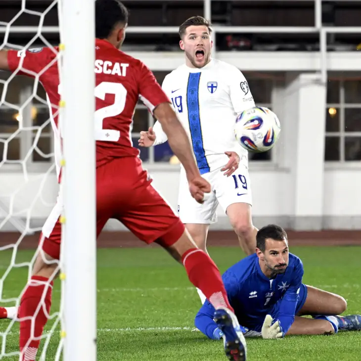 Финляндия — Мальта