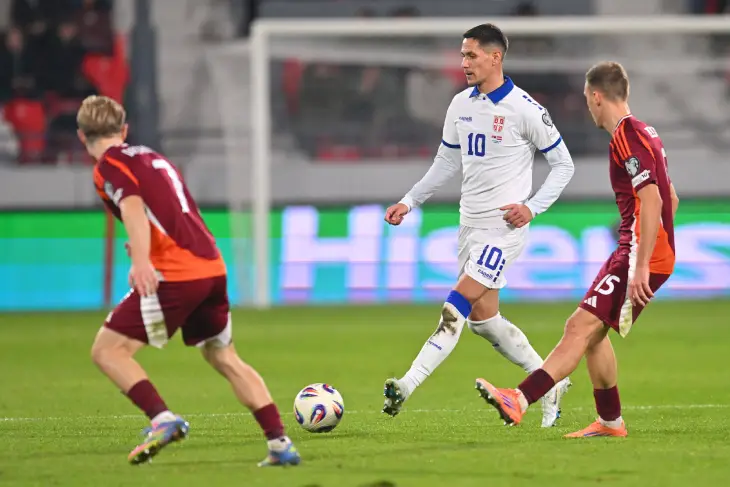 Сербия — Латвия