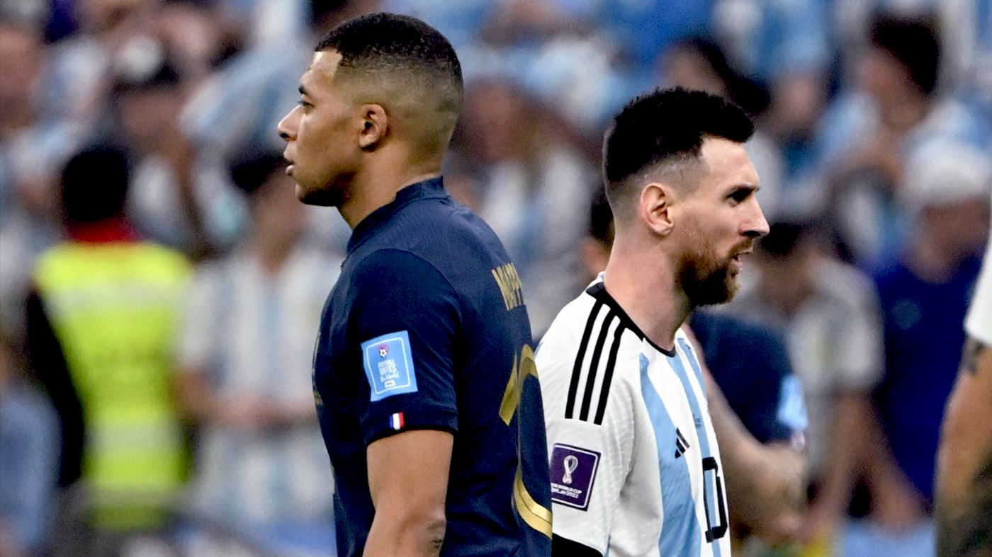 Килиан Мбаппе и Лионель Месси