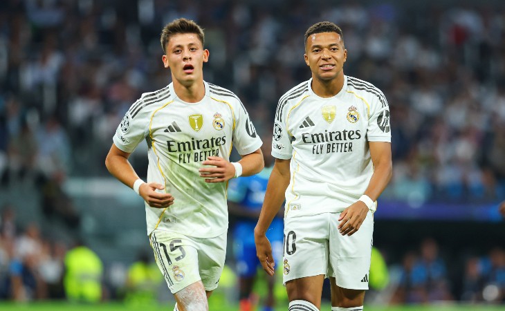 Арда Гюлер и Килиан Мбаппе