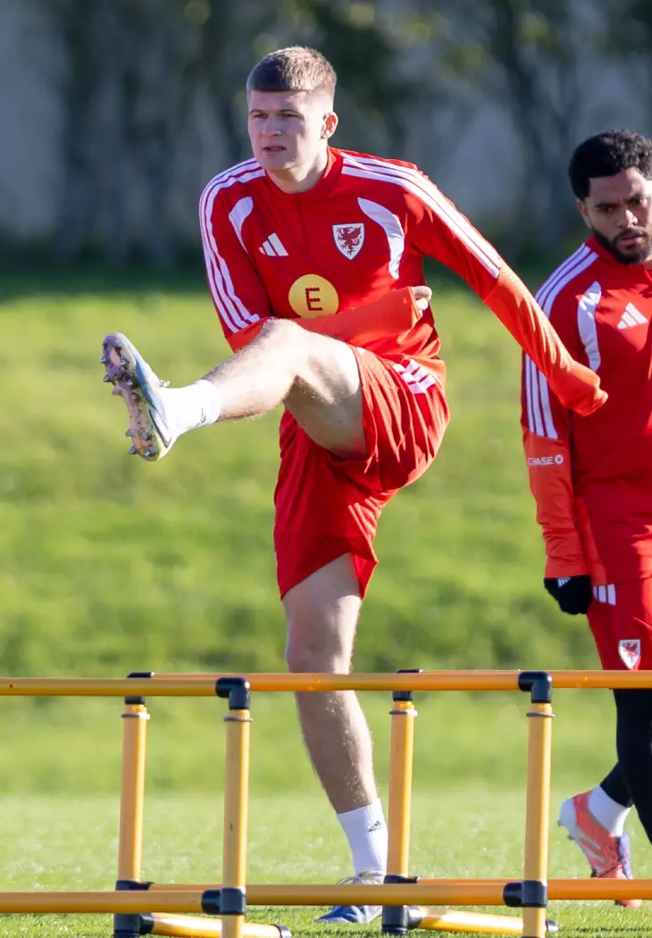 Подготовка сборной Уэльса к матчу