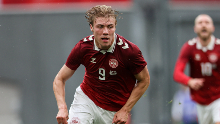 Расмус Хейлунн — нападающий сборной Дании