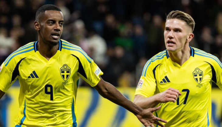 Александер Исак и Виктор Дьёкереш