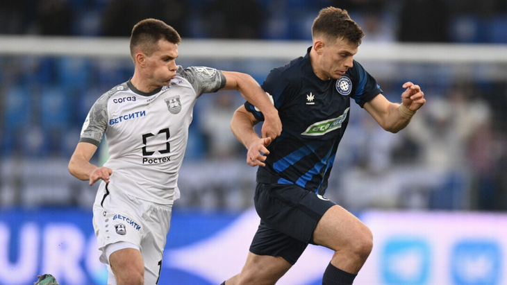 Фрагмент матча «Балтика» — «Оренбург»