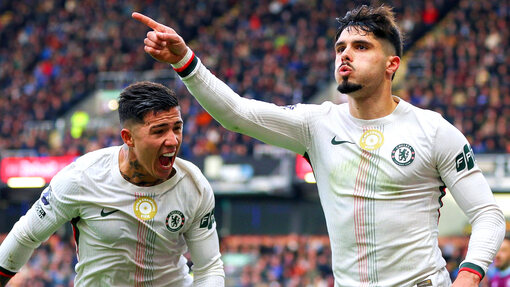 Энцо Фернандес и Педру Нету