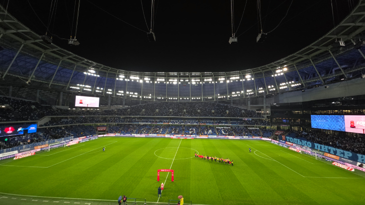 «ВТБ Арена» перед матчем