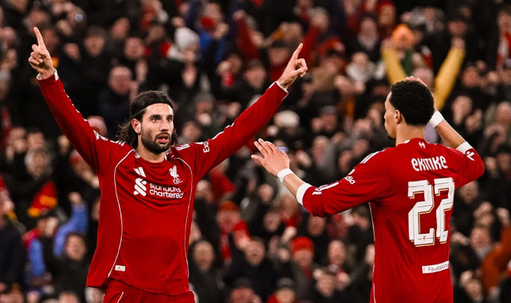 Эмоции Доминика Собослаи после гола