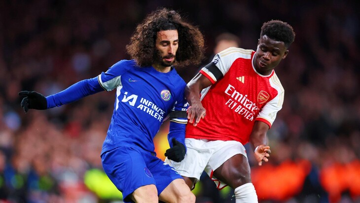 Марк Кукурелья и Букайо Сака