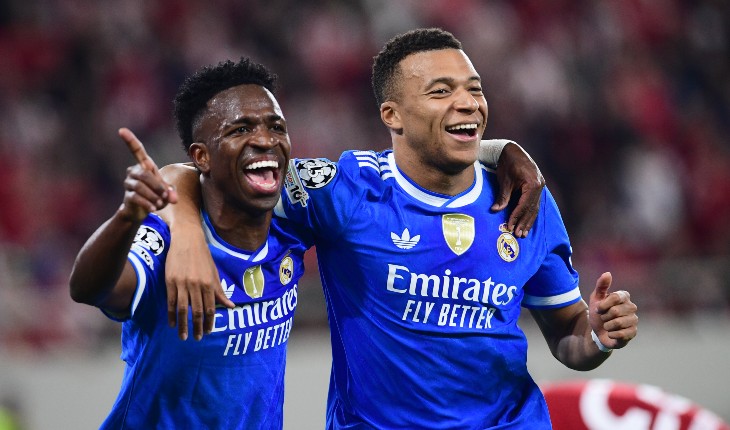 Винисиус и Килиан Мбаппе