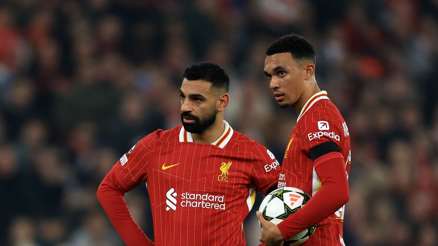 Мохаммед Салах и Трент Александер-Арнольд