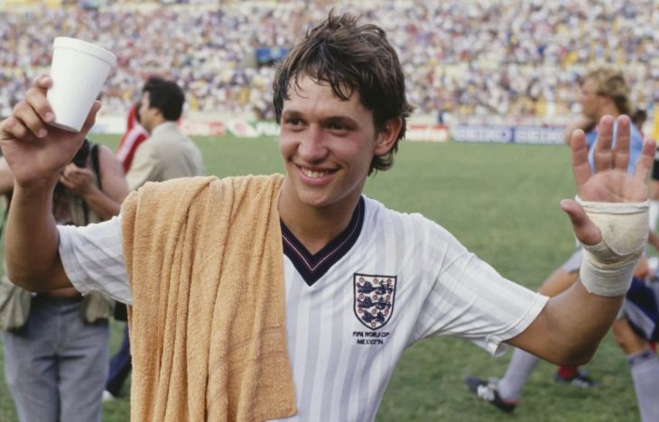Гари Линекер (Англия) на ЧМ-1986 в Мексике