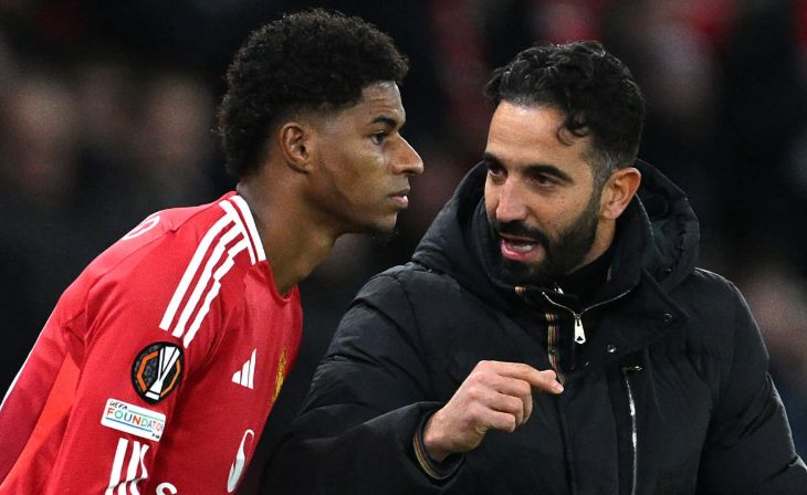 Маркус Рашфорд и Рубен Аморим