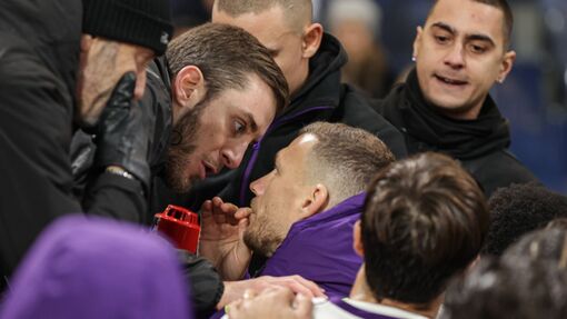 Эдин Джеко и болельщики «Фиорентины»