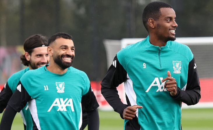 Мохаммед Салах и Александер Исак