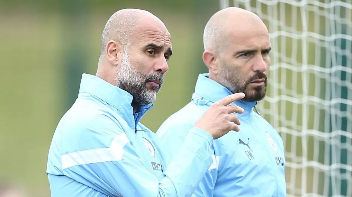 Пеп Гвардиола и Энцо Мареска