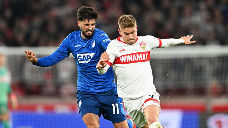 Фрагмент матча «Штутгарт» — «Хоффенхайм»