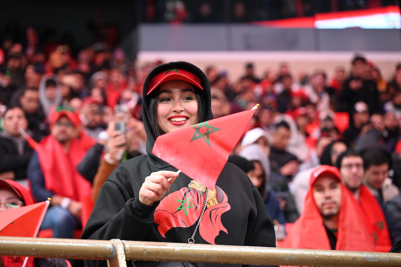 Болельщица сборной Марокко 