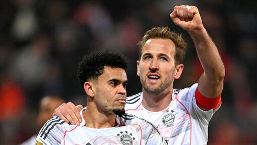 Луис Диас и Гарри Кейн 