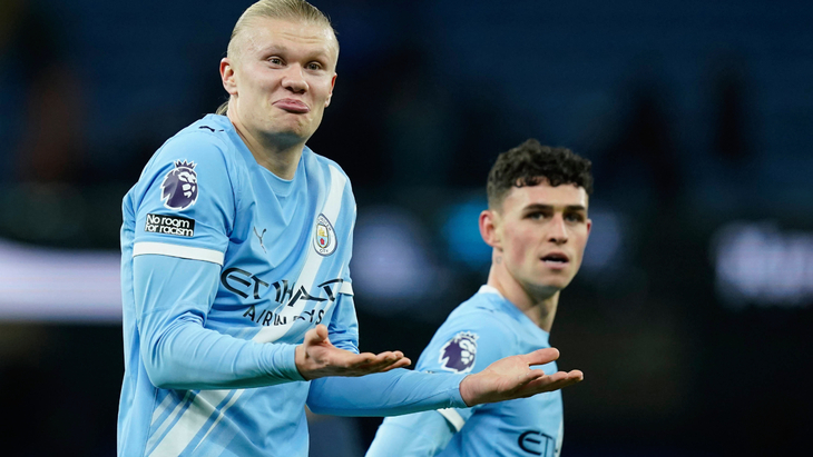 Эрлинг Холанн и Фил Фоден