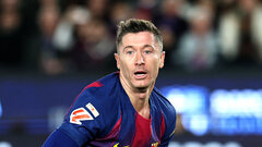 Роберт Левандовский — нападающий «Барселоны» 