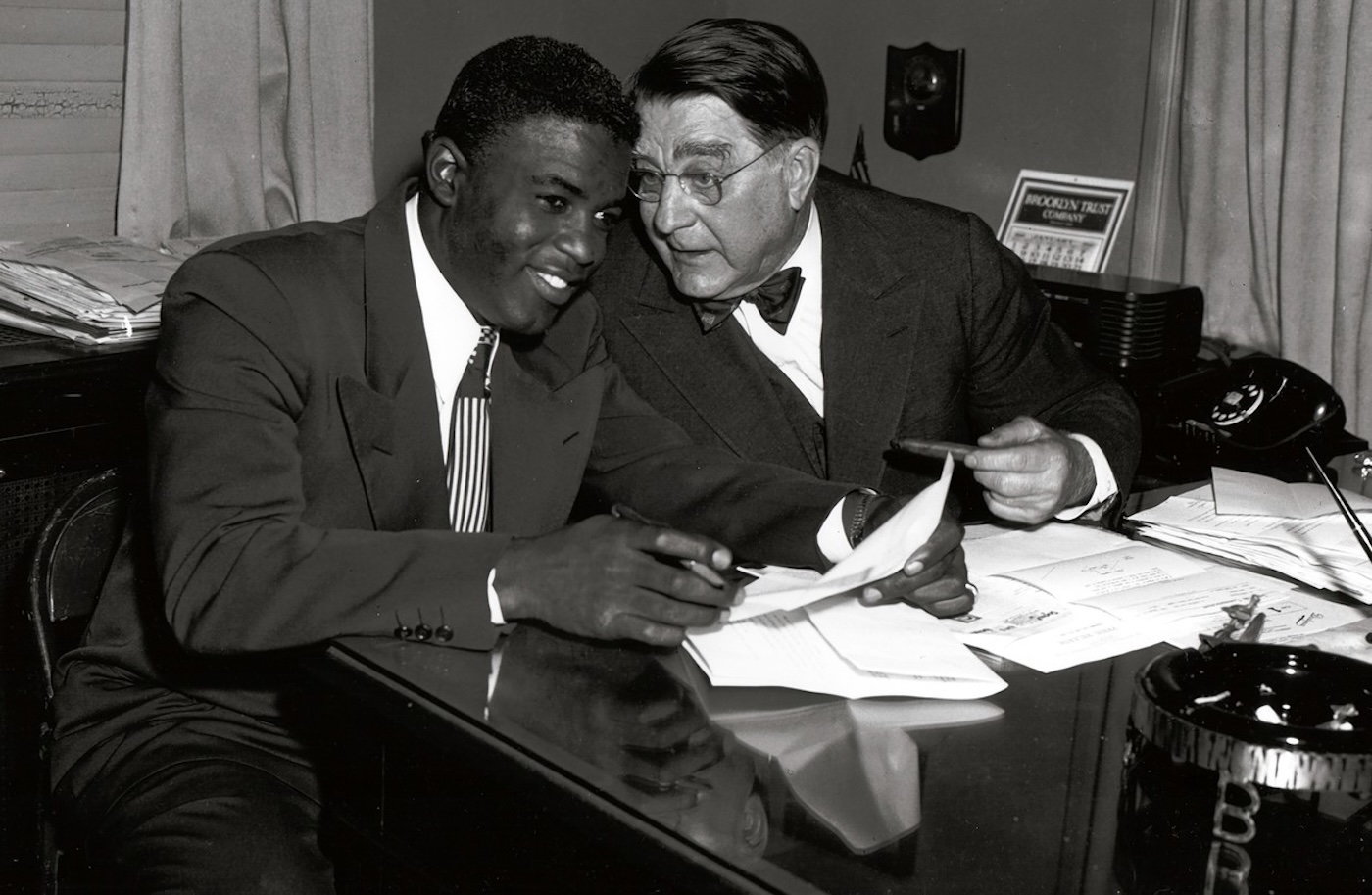 Джеки Робинсон и Бранч Рики