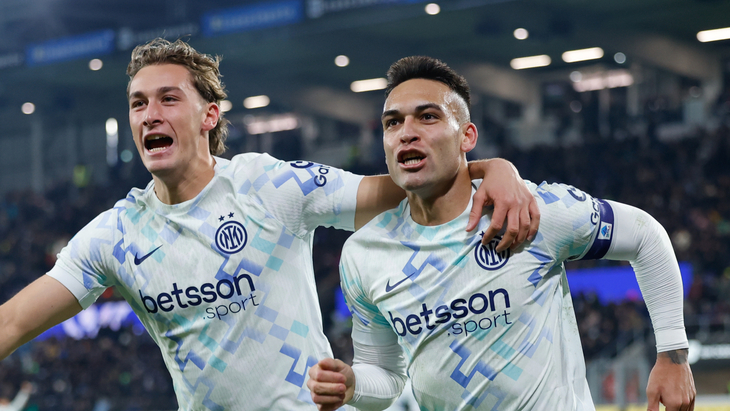 «Интер» занимает первое место в таблице Серии А