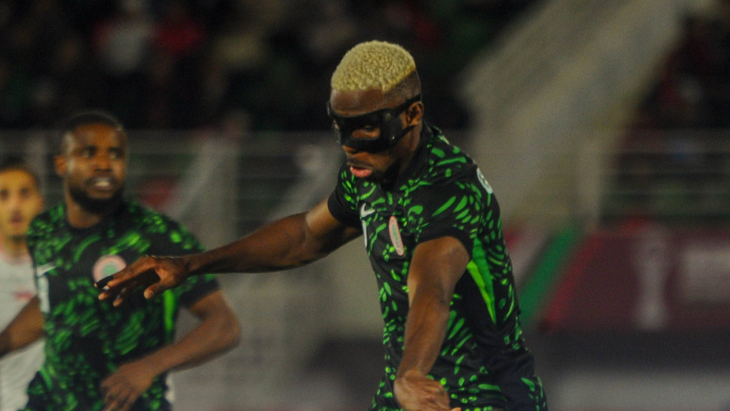 Виктор Осимхен — нападающий сборной Нигерии