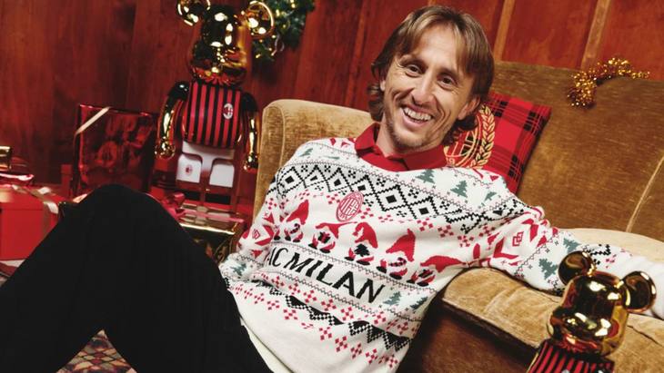 Новогодний Лука Модрич