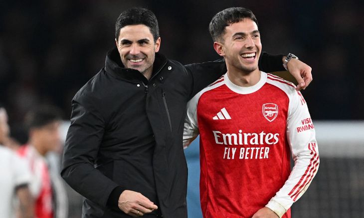 Микель Артета и Мартин Субименди