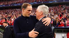 Томас Тухель и Карло Анчелотти